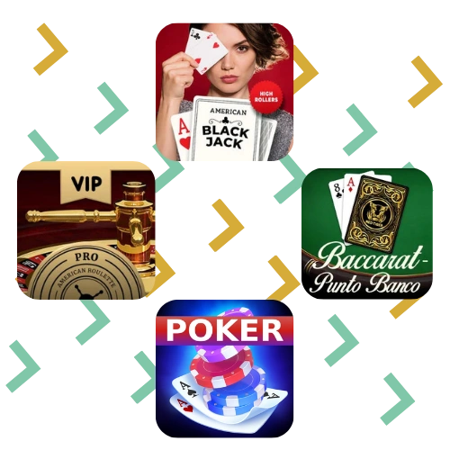 pin-up casino table games